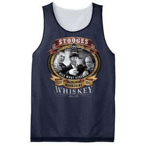 Three Stooges Moonshine Whiskey Mesh Reversible Basketball Jersey Tank