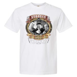 Three Stooges Moonshine Whiskey Garment-Dyed Heavyweight T-Shirt