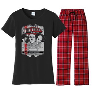 Three Stooges NYUKLEHEAD'S GARAGE  Women's Flannel Pajama Set