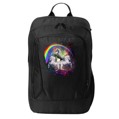 Three Unicorns Rainbow City Backpack