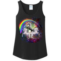 Three Unicorns Rainbow Ladies Essential Tank