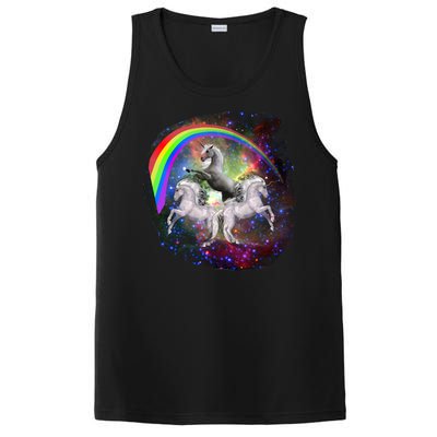 Three Unicorns Rainbow PosiCharge Competitor Tank