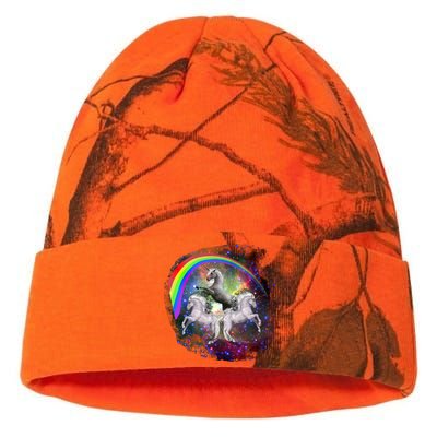 Three Unicorns Rainbow Kati Licensed 12" Camo Beanie