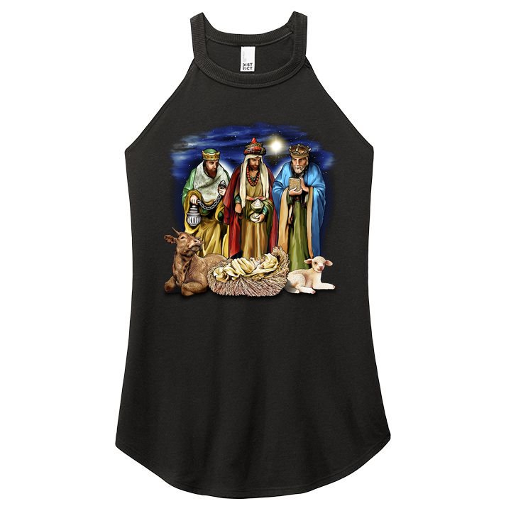 Three Wise Men Women's Perfect Tri Rocker Tank