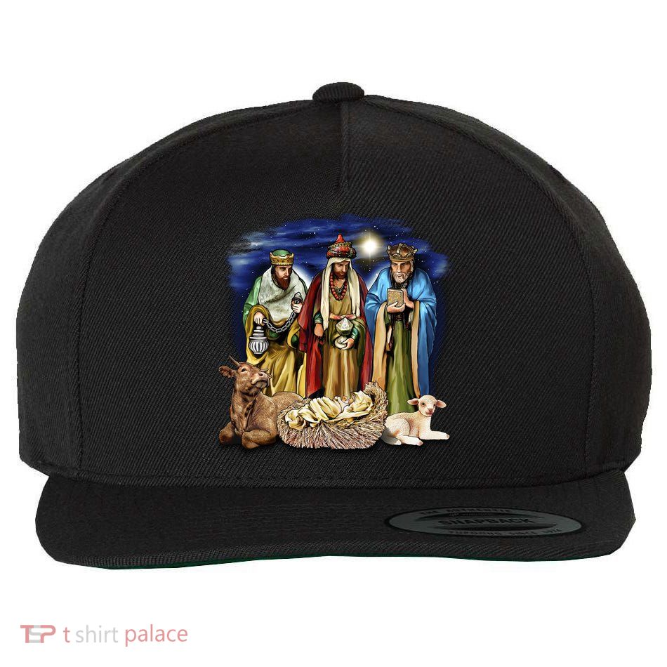 Three Wise Men Wool Snapback Cap