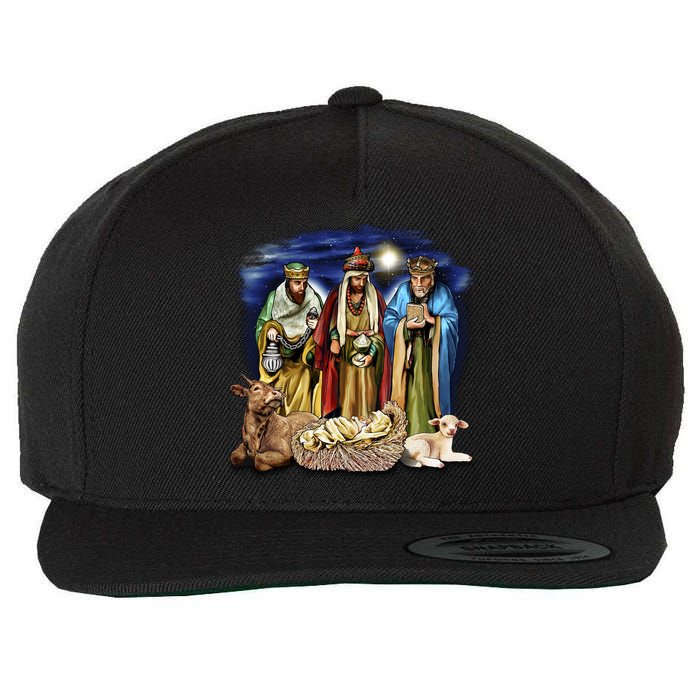 Three Wise Men Wool Snapback Cap
