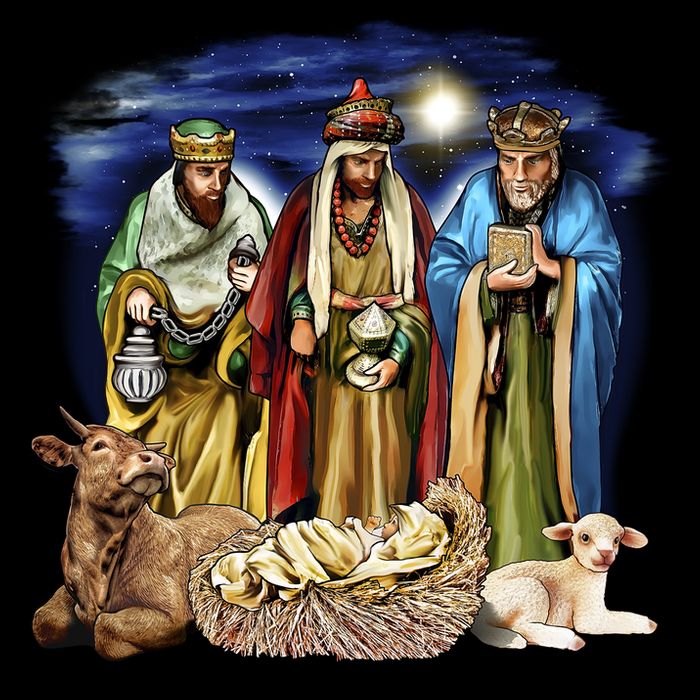 Three Wise Men Wool Snapback Cap