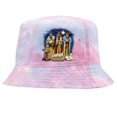 Three Wise Men Tie-Dyed Bucket Hat