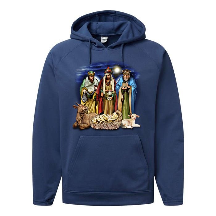 Three Wise Men Performance Fleece Hoodie