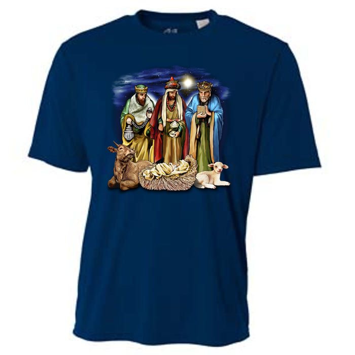 Three Wise Men Cooling Performance Crew T-Shirt