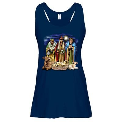 Three Wise Men Ladies Essential Flowy Tank
