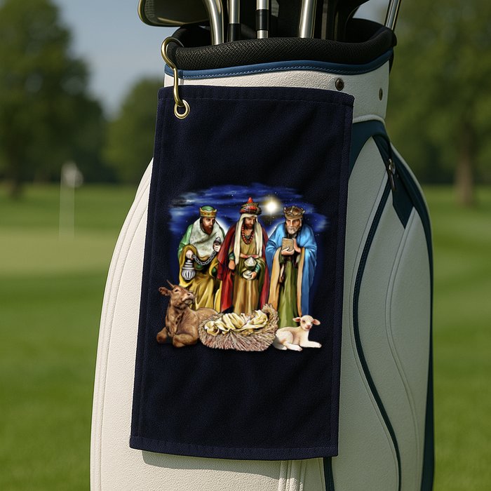 Three Wise Men Golf Towel