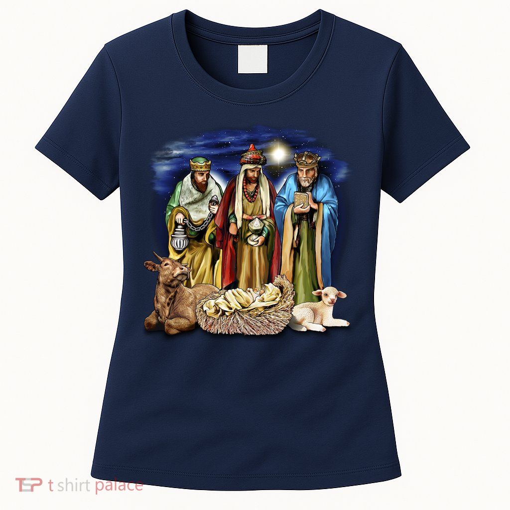 Three Wise Men Womens T-Shirt