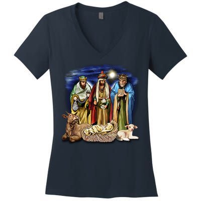 Three Wise Men Women's V-Neck T-Shirt