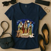 Three Wise Men Women's V-Neck T-Shirt