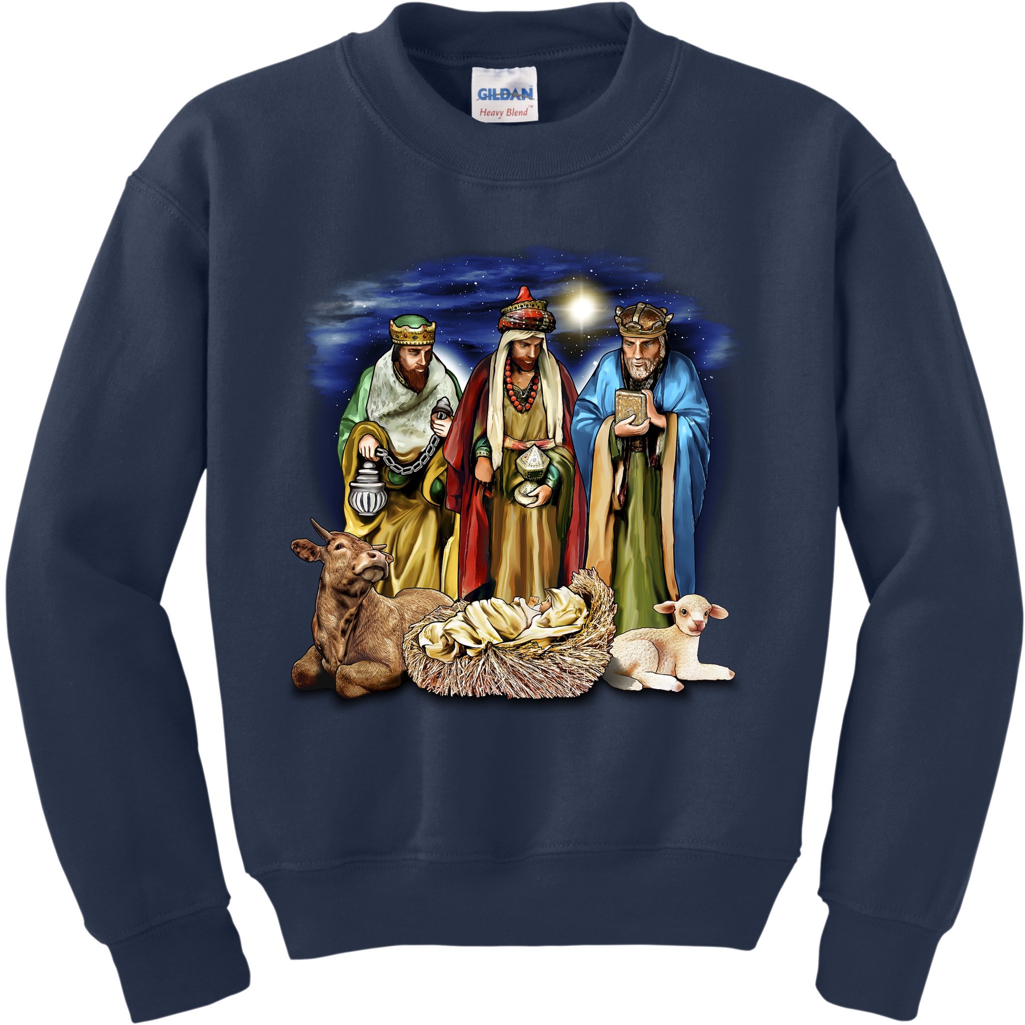 Three Wise Men Kids Sweatshirt
