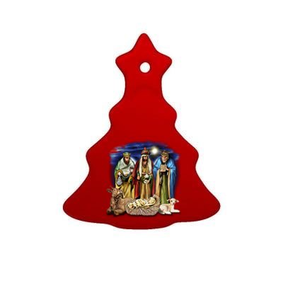 Three Wise Men Ceramic Tree Ornament