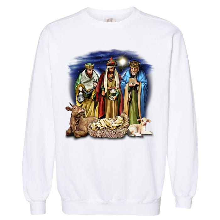 Three Wise Men Garment-Dyed Sweatshirt