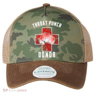 Throat Punch Donor Boxing Fan Legacy Tie Dye Trucker Hat