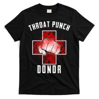 Throat Punch Donor Boxing Fan T-Shirt