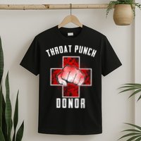 Throat Punch Donor Boxing Fan T-Shirt