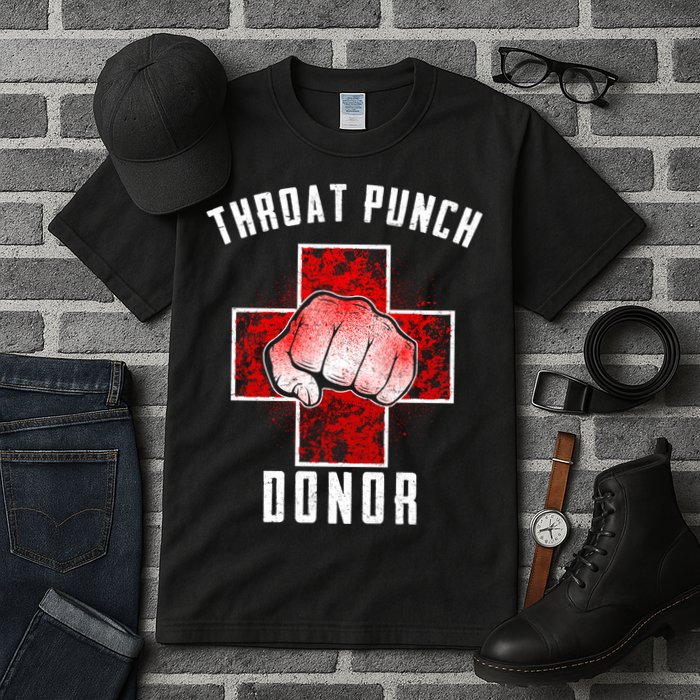 Throat Punch Donor Boxing Fan Tall T-Shirt