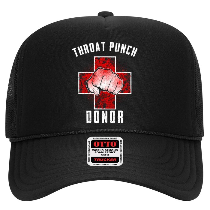 Throat Punch Donor Boxing Fan Trucker Hat