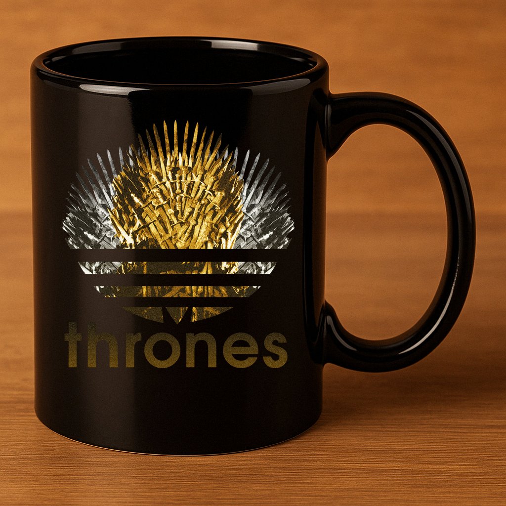 Thrones Logo 11oz C Handle Ceramic Mug
