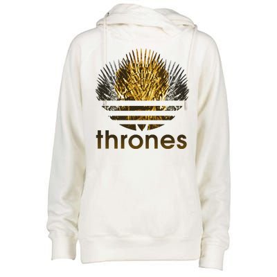 Thrones Logo Womens Funnel Neck Pullover Hood