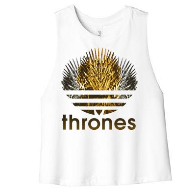 Thrones Logo Women's Racerback Cropped Tank