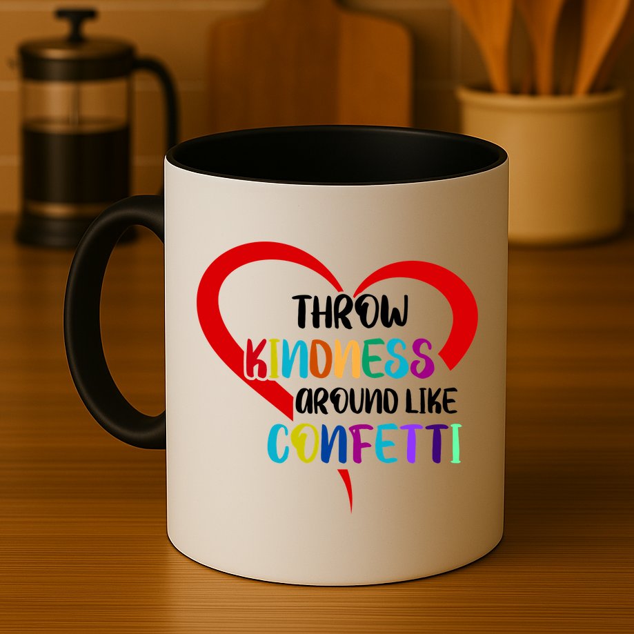 Throw Kindness Around Like Confetti Mug