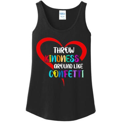 Throw Kindness Around Like Confetti Ladies Essential Tank