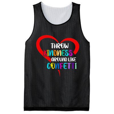 Throw Kindness Around Like Confetti Mesh Reversible Basketball Jersey Tank