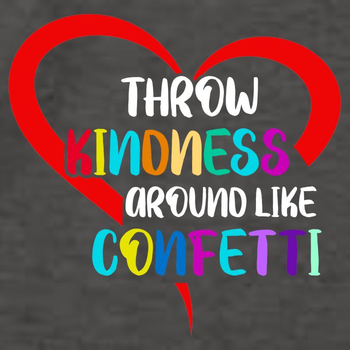 Throw Kindness Around Like Confetti Vector Backpack