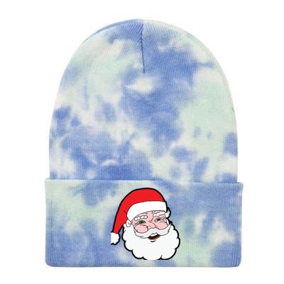 The Holidays Suck Santa Christmas Design Gift Tie Dye 12in Knit Beanie