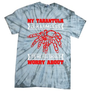 Tarantula Hairy Spiders Arachnid Entomophile Entomologist Tie-Dye T-Shirt