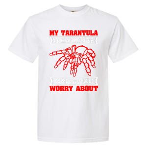 Tarantula Hairy Spiders Arachnid Entomophile Entomologist Garment-Dyed Heavyweight T-Shirt