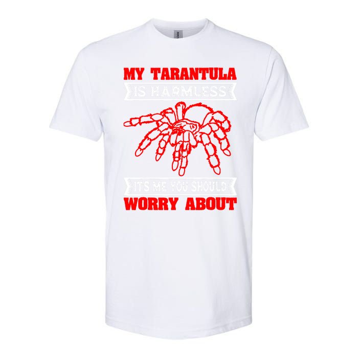 Tarantula Hairy Spiders Arachnid Entomophile Entomologist Softstyle CVC T-Shirt