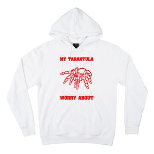 Tarantula Hairy Spiders Arachnid Entomophile Entomologist Hoodie