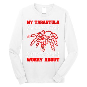 Tarantula Hairy Spiders Arachnid Entomophile Entomologist Long Sleeve Shirt