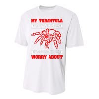 Tarantula Hairy Spiders Arachnid Entomophile Entomologist Performance Sprint T-Shirt