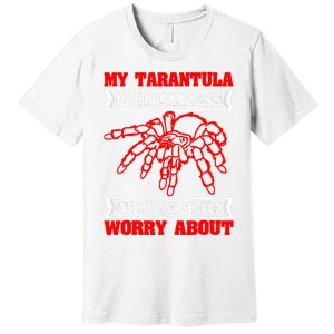 Tarantula Hairy Spiders Arachnid Entomophile Entomologist Premium T-Shirt