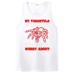 Tarantula Hairy Spiders Arachnid Entomophile Entomologist PosiCharge Competitor Tank