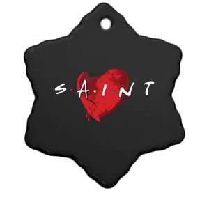 Tyreek Hill Saint Heart Ceramic Star Ornament