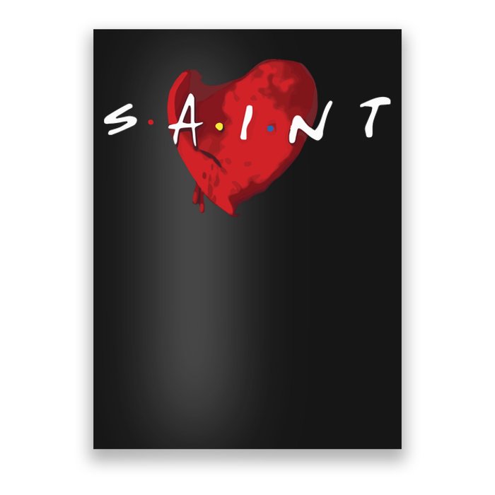 Tyreek Hill Saint Heart Poster