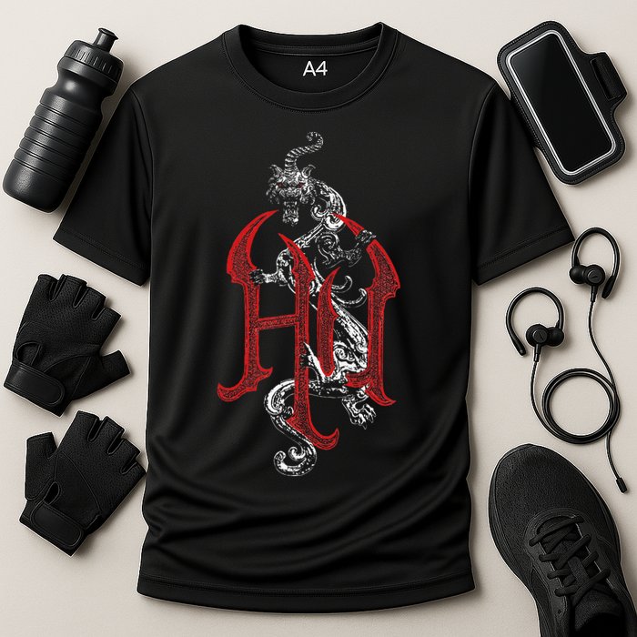 The Hu – Snow Logo Red Cooling Performance Crew T-Shirt