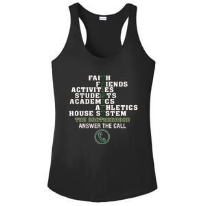 Trinity High School Faith Friends Activities Students Academics Athletics House Ladies PosiCharge Competitor Racerback Tank