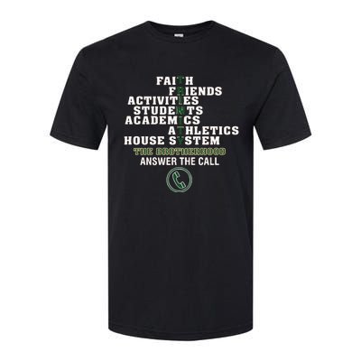 Trinity High School Faith Friends Activities Students Academics Athletics House Softstyle® CVC T-Shirt