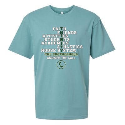 Trinity High School Faith Friends Activities Students Academics Athletics House Sueded Cloud Jersey T-Shirt