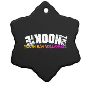 The Hookie South Bay Volleyball Ceramic Star Ornament